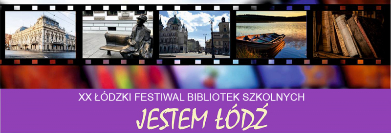 Plakat  Festiwal Bibliotek Szkolnych